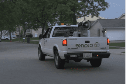 clarke mosquito truck with electric sprayer